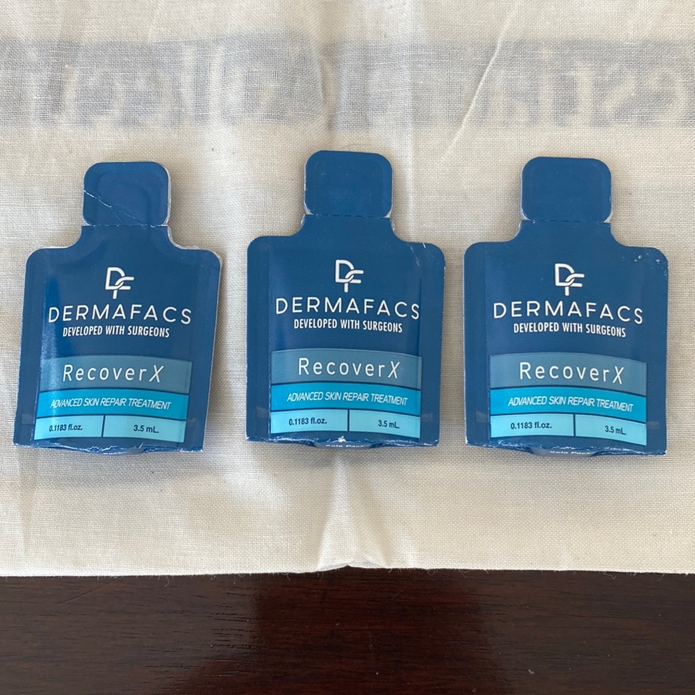 Dermafacs RecoverX Skin Repair Treatment Samples